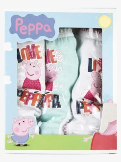 Peppa Pig Tris slip da bambina in cotone