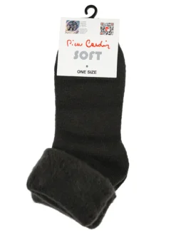 Pierre Cardin Calze soft donna con bordo di pelo - militare