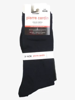 Pierre Cardin Confezione da 3 paia di calze corte da uomo in filo di scozia