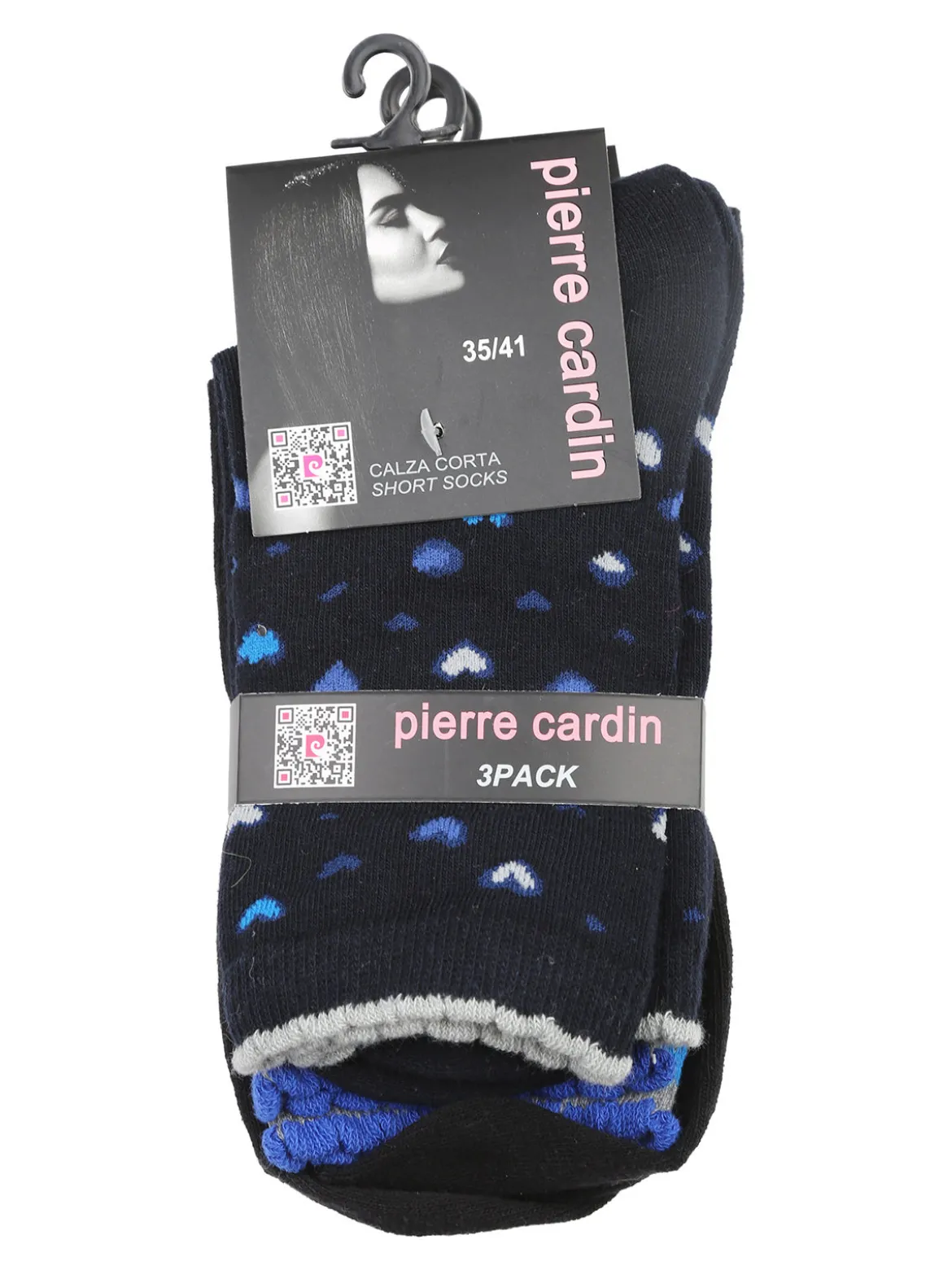 Pierre Cardin Confezione da 3 paia di calze corte donna