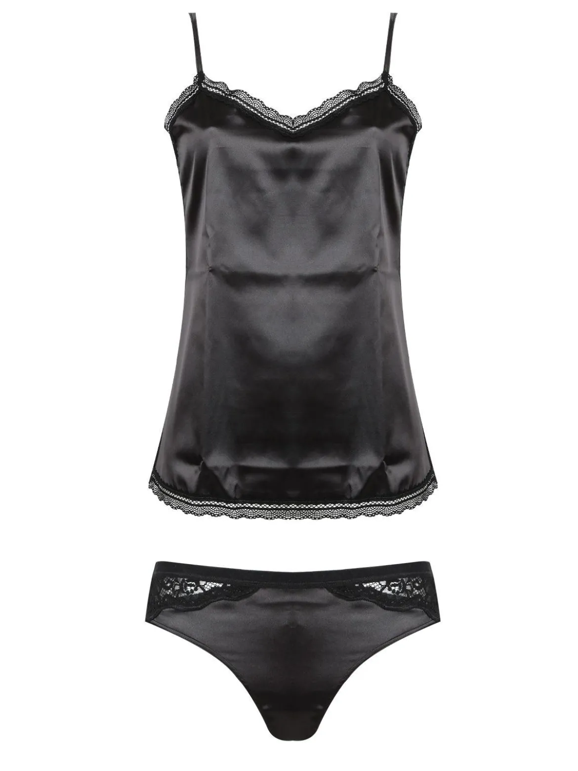 Pierre Cardin Coordinato intimo donna effetto raso