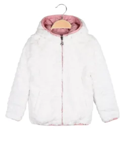 Pink Baby Giubbotto imbottito da bambina reversibile
