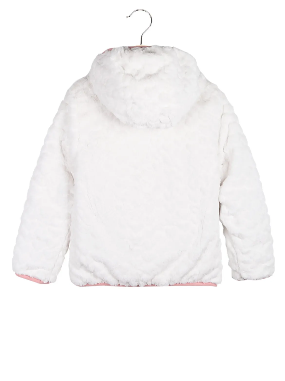 Pink Baby Giubbotto imbottito da bambina reversibile