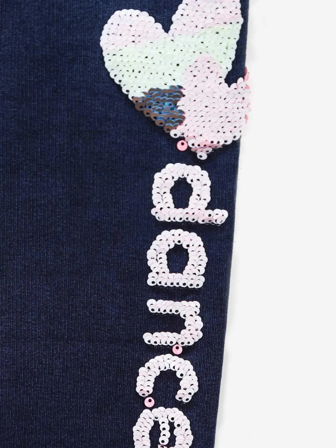 Pink Baby Jeggings bimba con paillettes