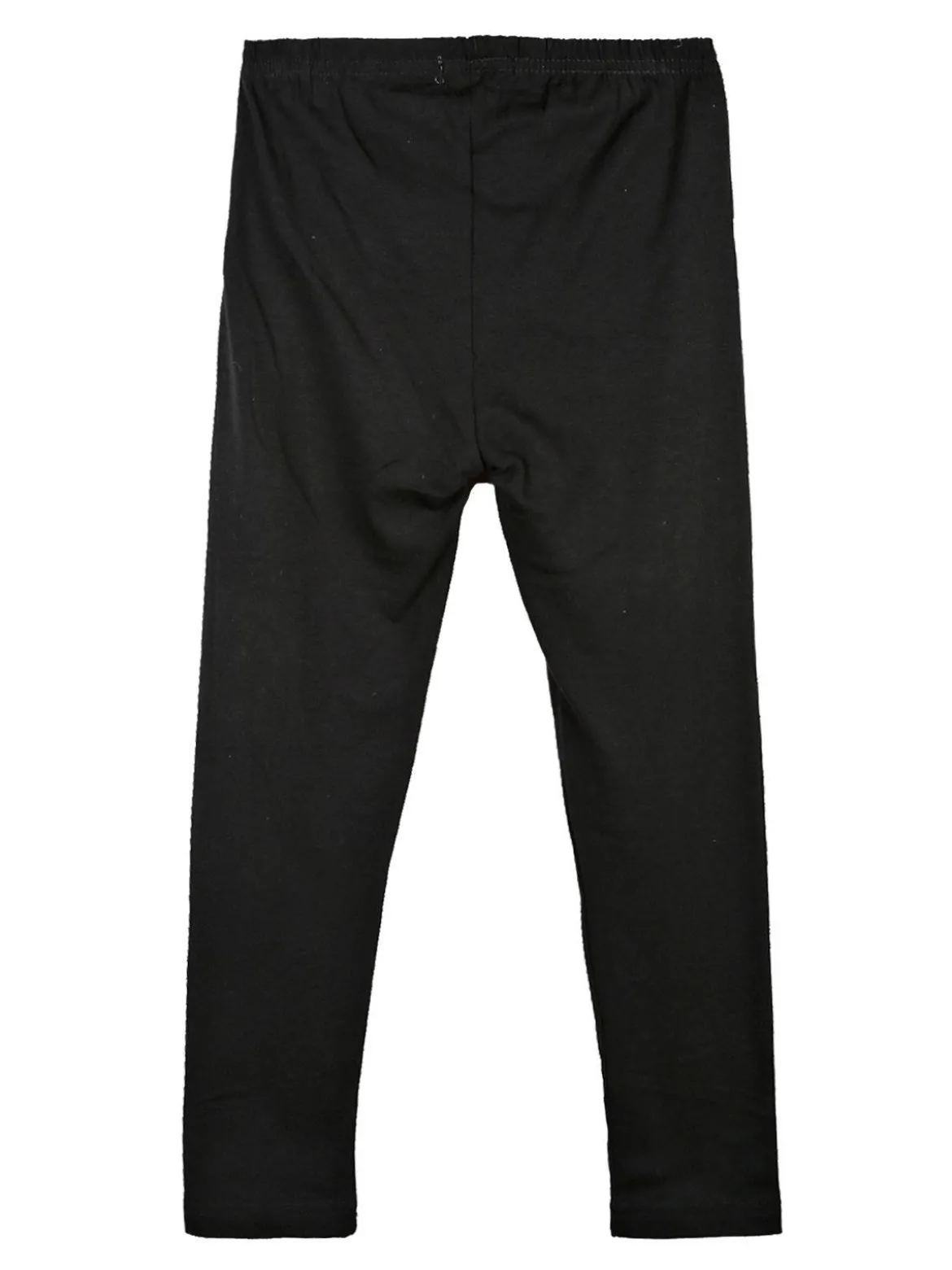 Pink Baby Leggings bimba neri in caldo cotone
