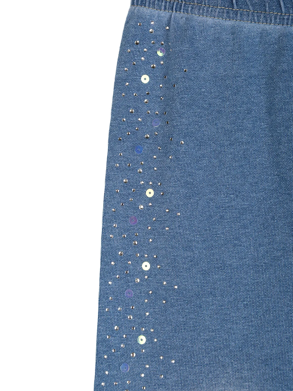 Pink Girl Jeggings da bambina con strass - jeans