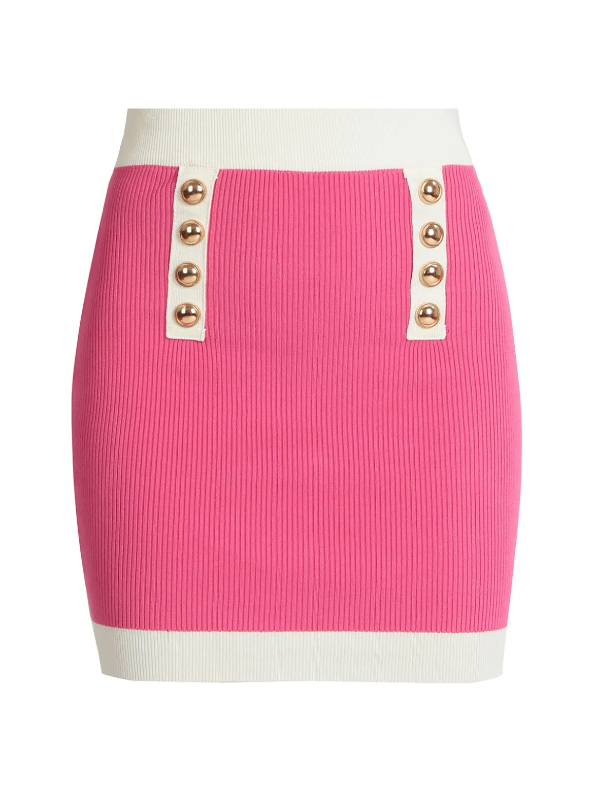 Pink Intimo Minigonna donna in maglia con bottoni