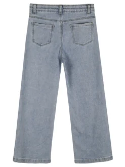 Pink Shell Jeans baggy da bambina con ricami - jeans