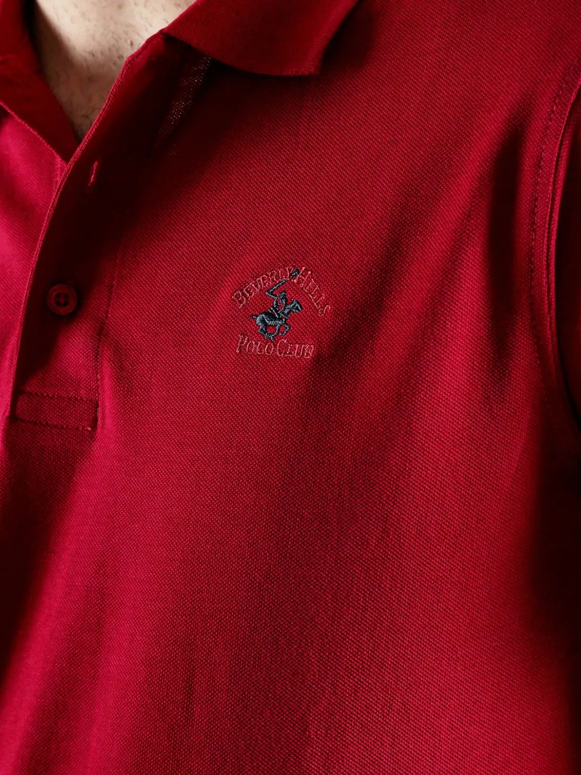 Polo Club Polo da uomo in cotone a maniche corte