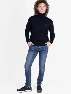 Polo Club Pullover dolcevita in maglia da uomo