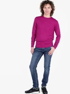 Polo Club Pullover girocollo da uomo in maglia