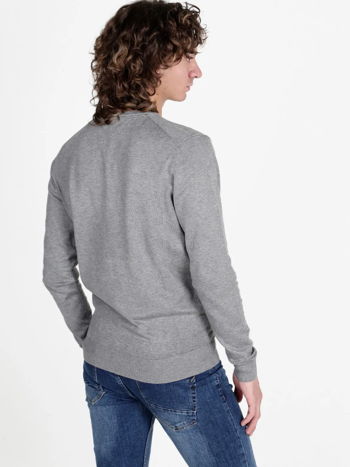 Polo Club Pullover girocollo da uomo in maglia