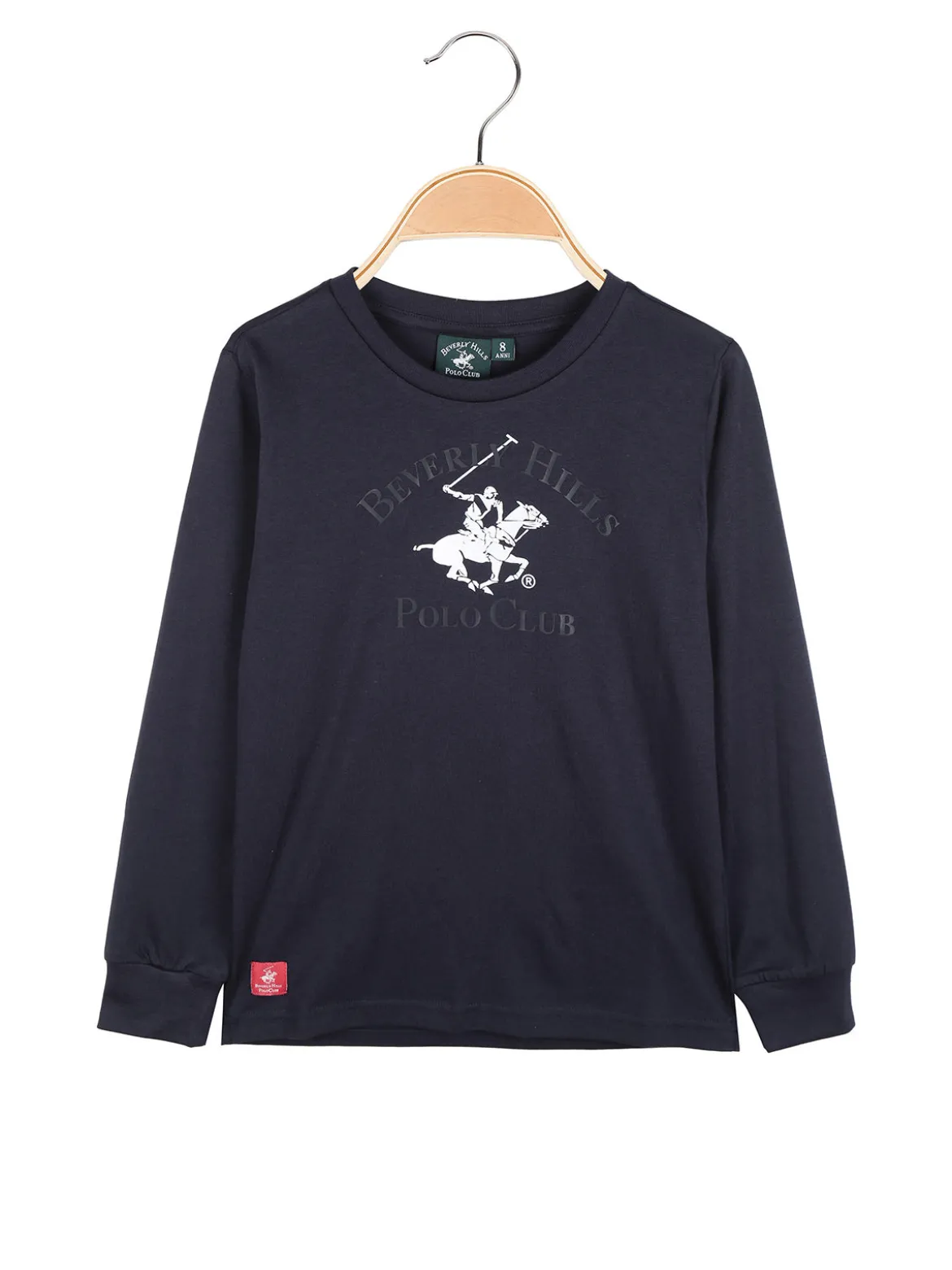 Polo Club T-shirt da bambino a maniche lunghe in cotone