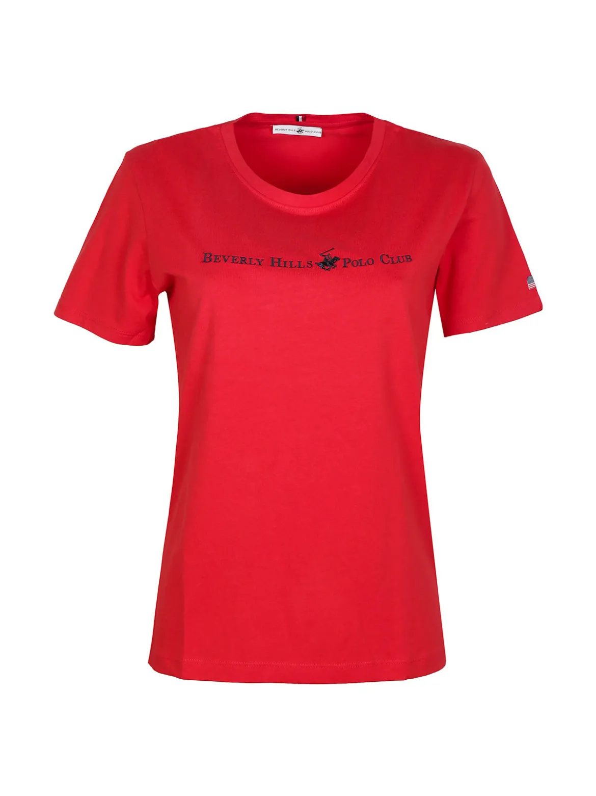 Polo Club T-shirt donna manica corta con scritta
