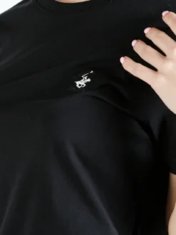 Polo Club T-shirt girocollo da donna in cotone