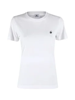 Polo Club T-shirt girocollo da donna in cotone