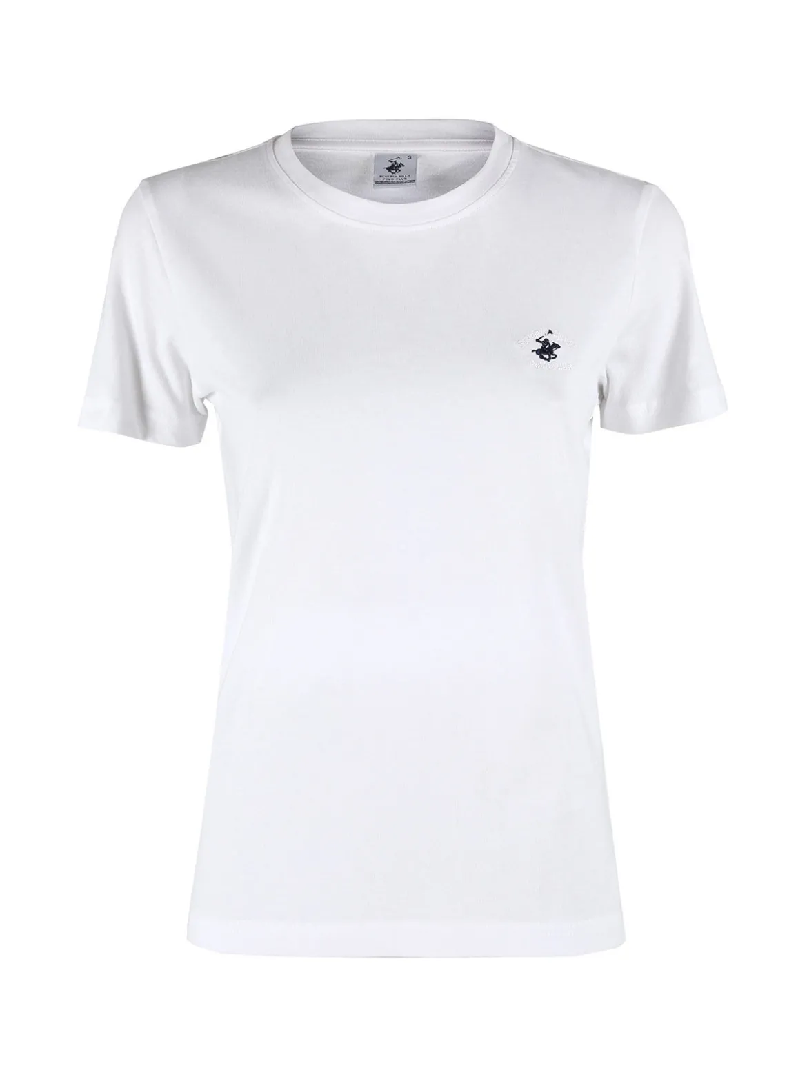 Polo Club T-shirt girocollo da donna in cotone