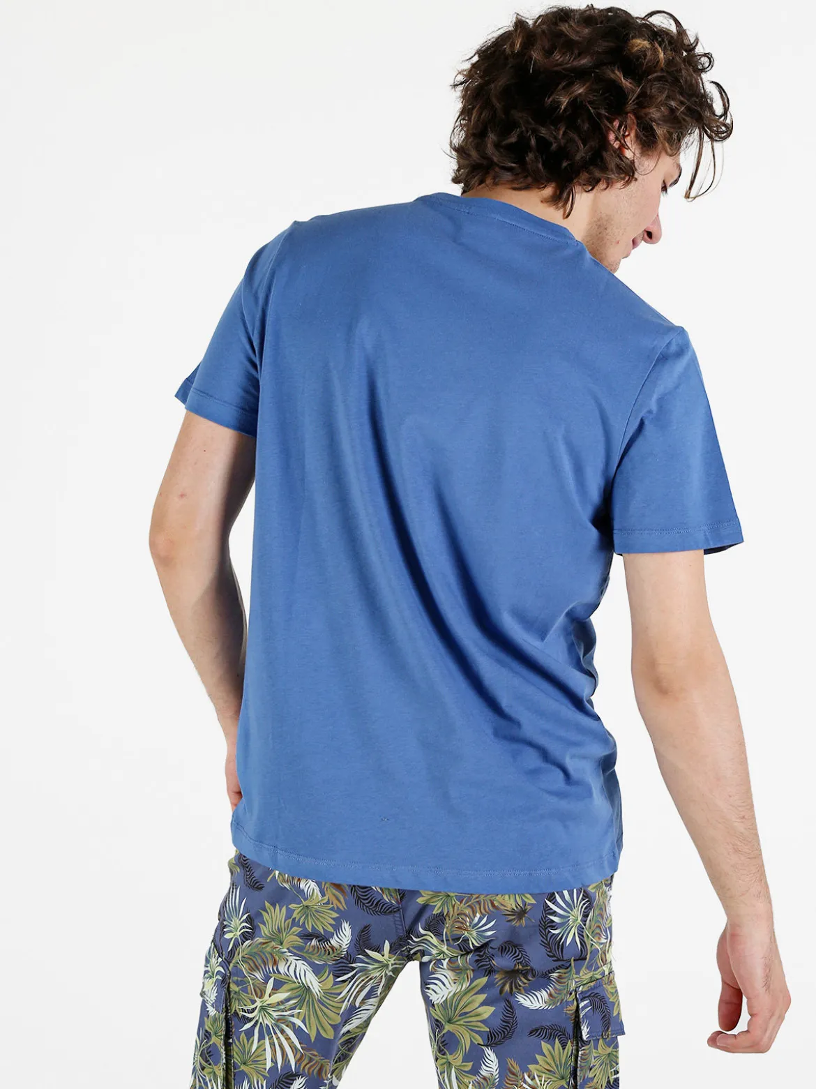 Polo Club T-shirt girocollo da uomo in cotone
