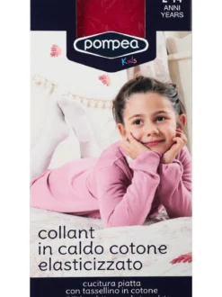 Pompea Collant bambina in caldo cotone