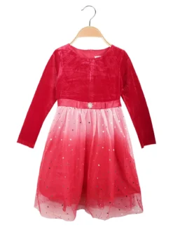 Pretty Baby Vestito elegante da bambina in velluto e tulle