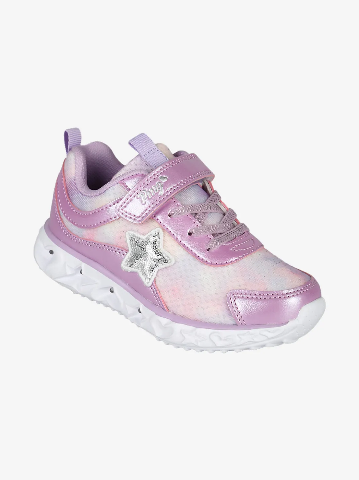 Primigi Sneakers da bambina con luci e cinturino a strappo