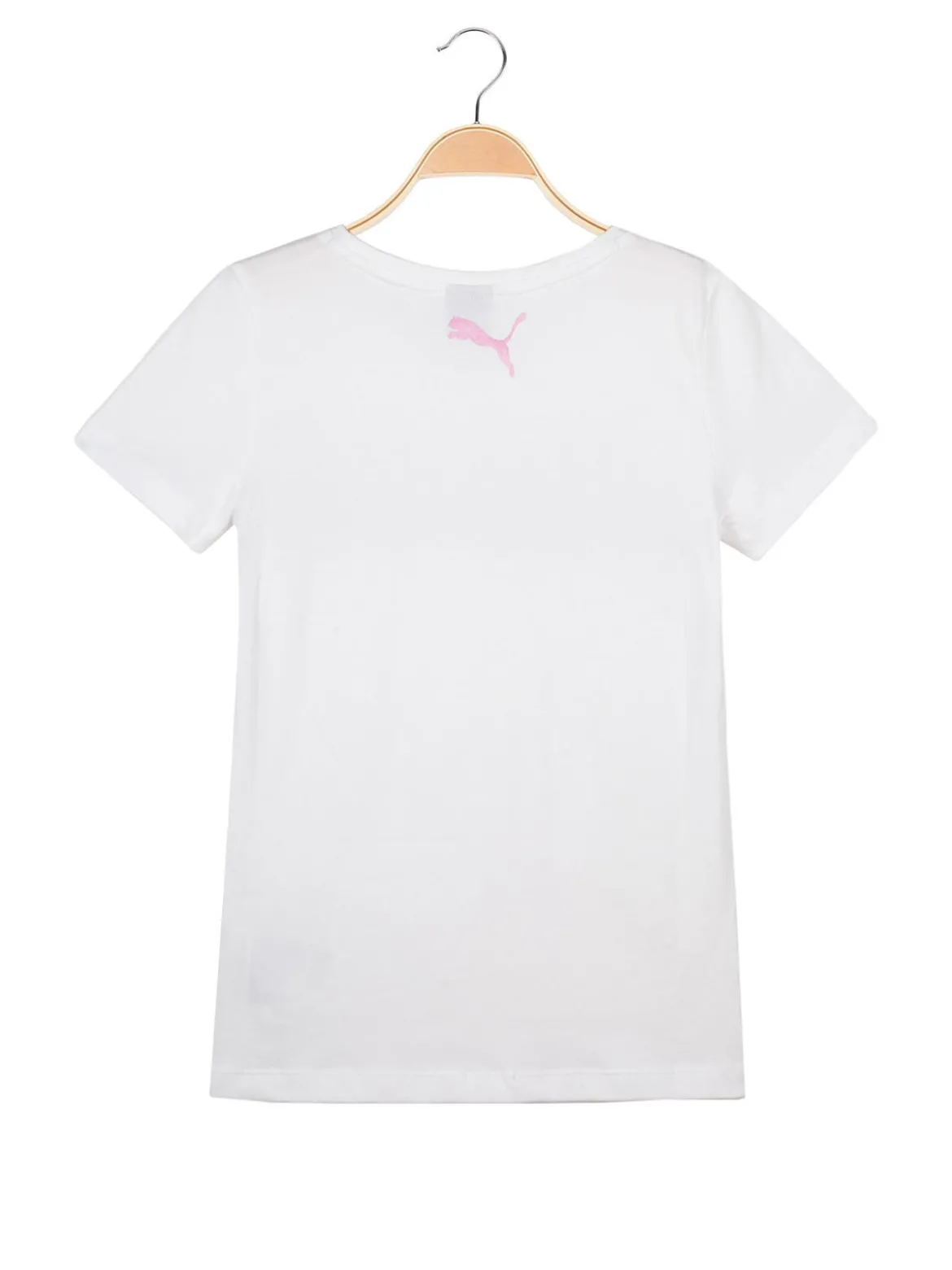 Puma Alpha logo tee t-shirt bianca con stampa
