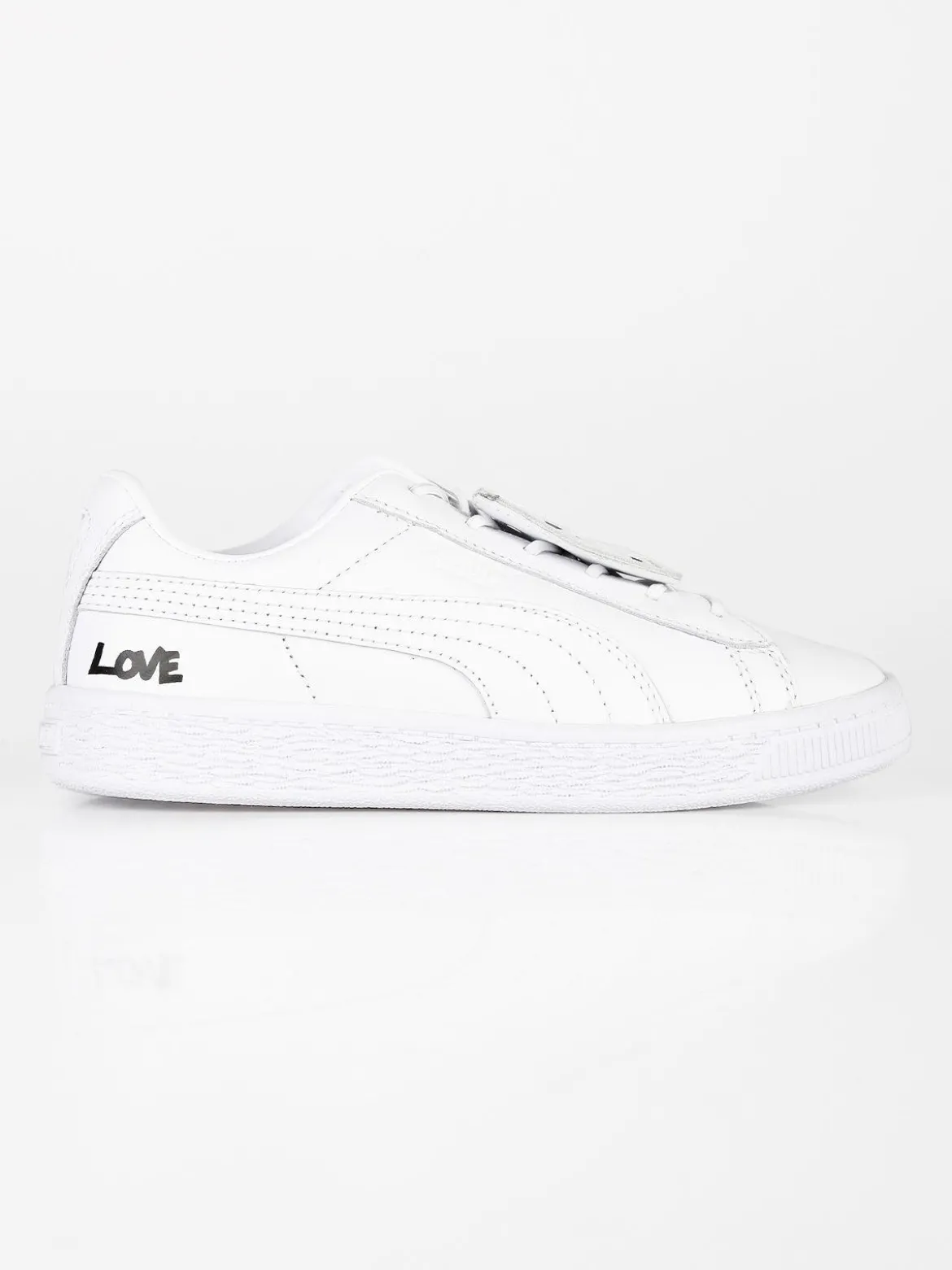 Puma Basket Badge sneakers ragazza in pelle