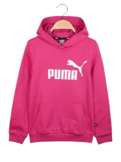 Puma ESS LOGO Felpa leggera da ragazza con cappuccio