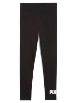 Puma ESS No.1 Logo leggings da ragazza - nero