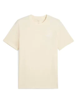 Puma ESS Small No.1 Logo Tee T-shirt uomo - panna