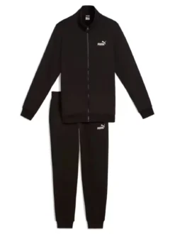 Puma ESS SWEAT SUIT Completo tuta uomo invernale full zip - nero