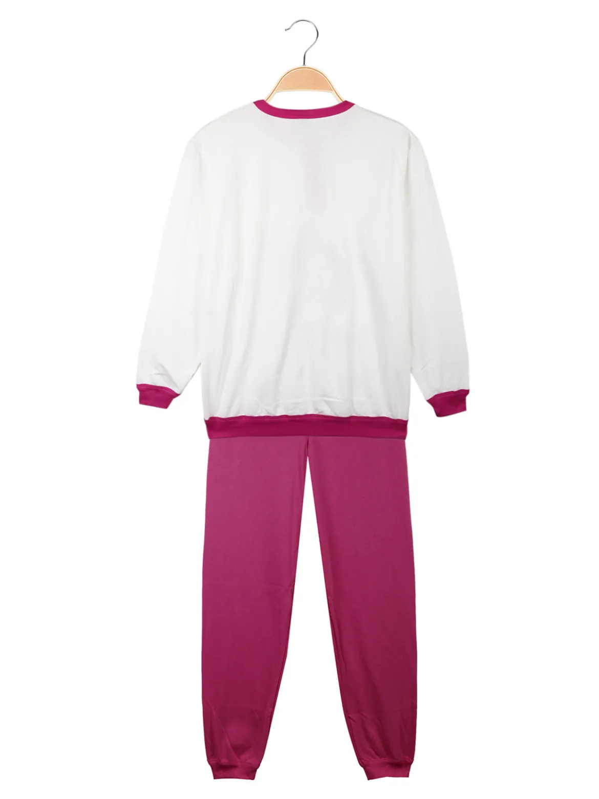 Punto & Virgola Pigiama lungo felpato da ragazza