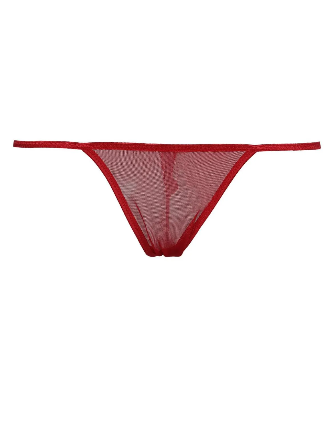 Pura Baby doll + perizoma completo intimo rosso