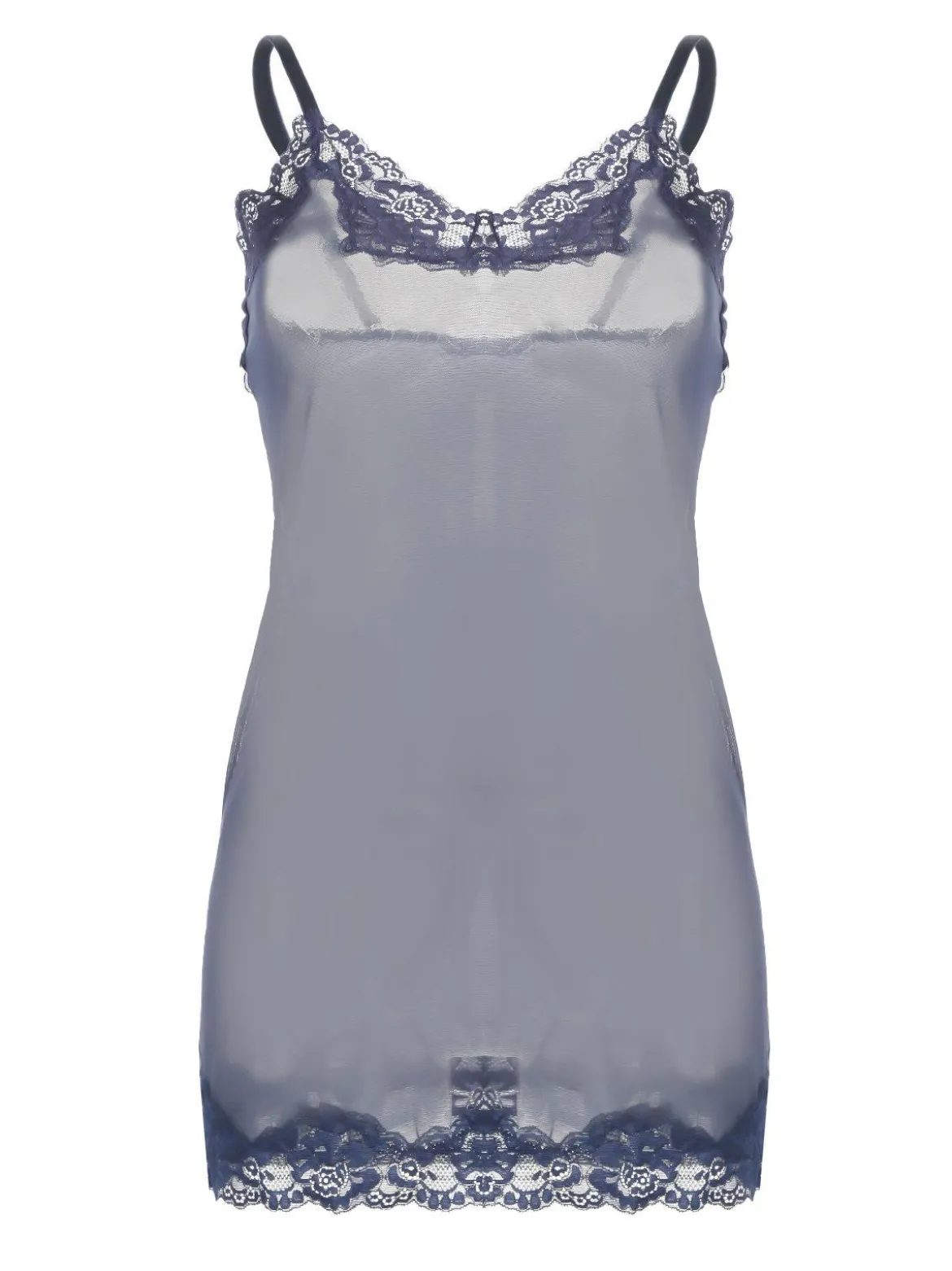 Pura Completo intimo in pizzo baby doll + perizoma