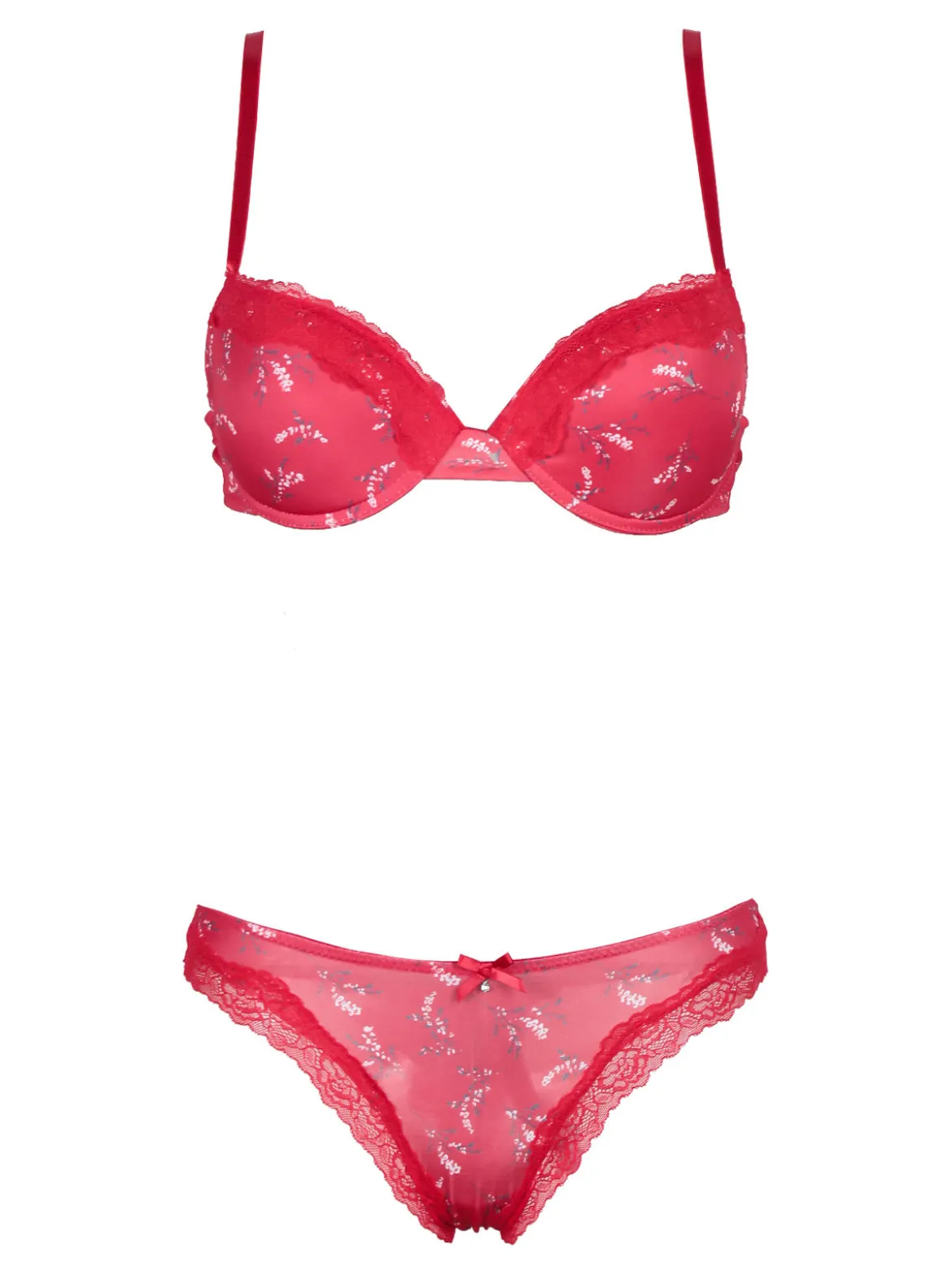 Pura Completo intimo Push up graduato + brasiliano