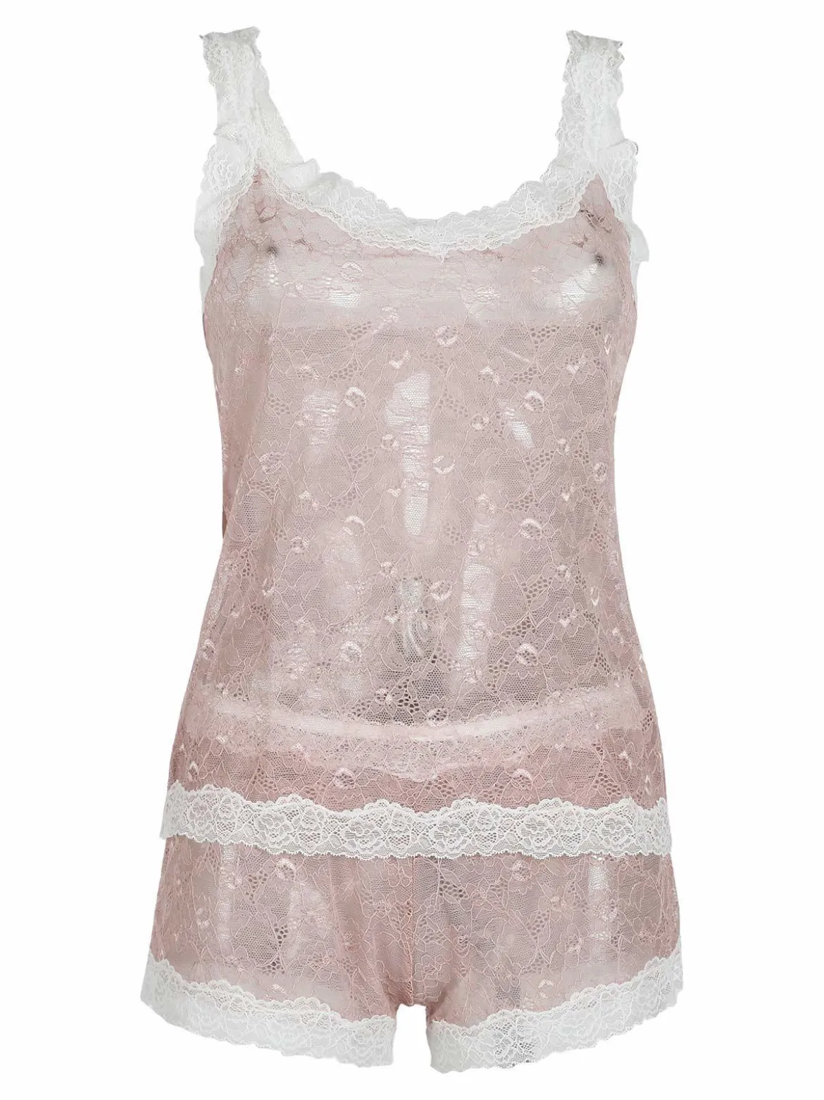Pura Luxury P0610C Top intimo pizzo + culotte