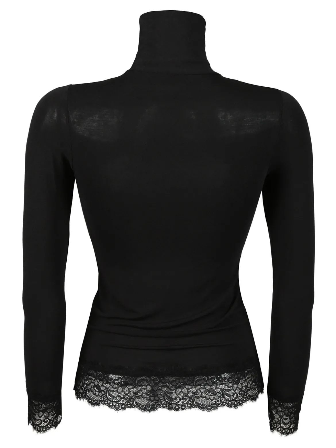 Pura P0648C Dolcevita a manica lunga in cashmere
