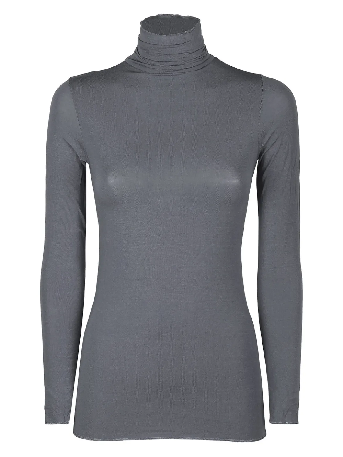 Pura P0714M Dolcevita donna in cashmere a manica lunga