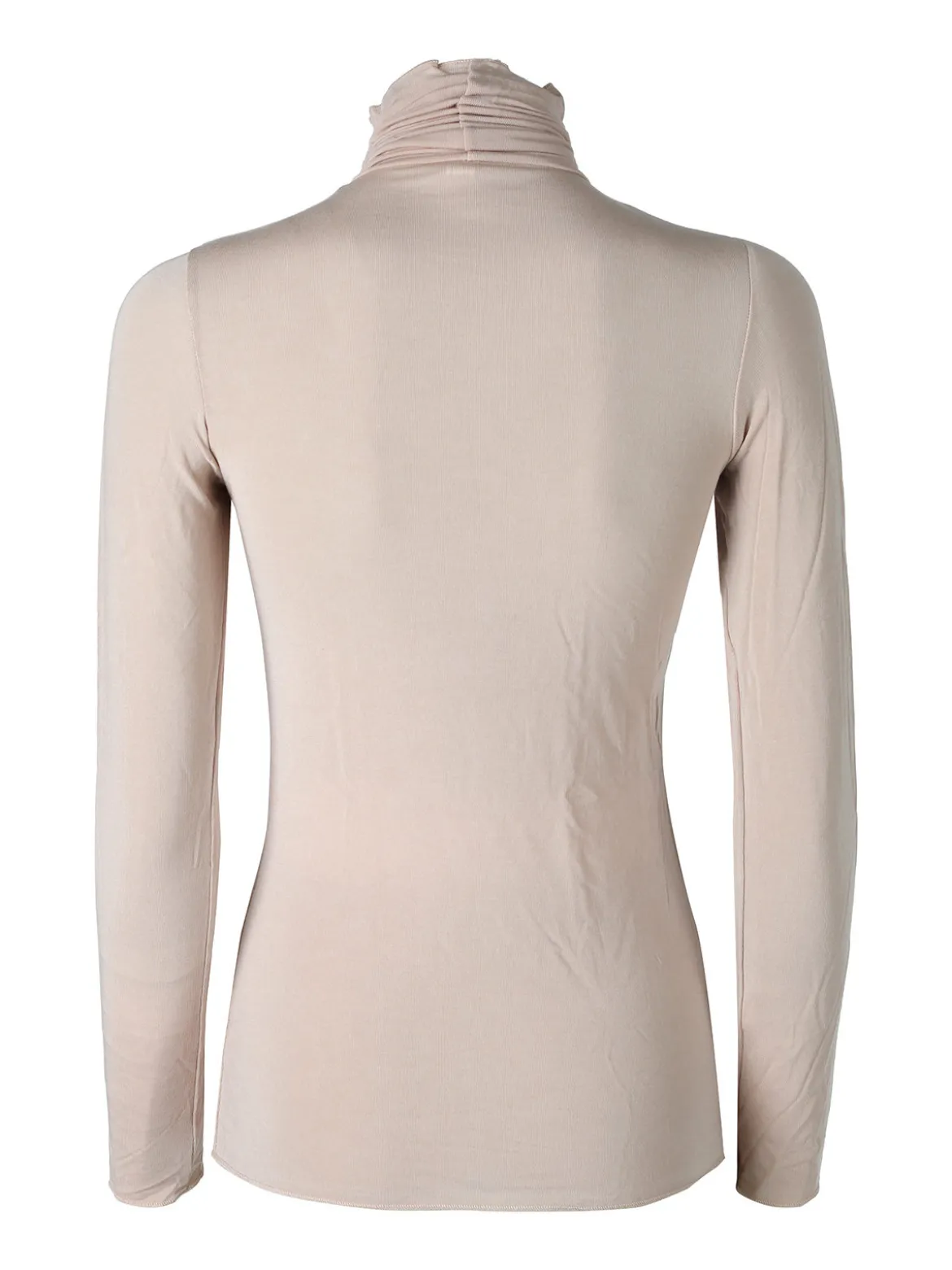 Pura P0714M Dolcevita donna in cashmere a manica lunga - nudo