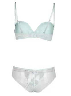 Pura Reggiseno graduato + slip con pizzo