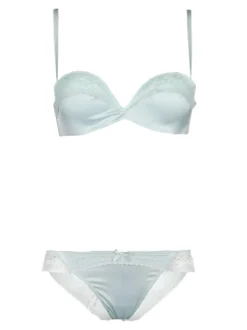Pura Reggiseno graduato + slip con pizzo