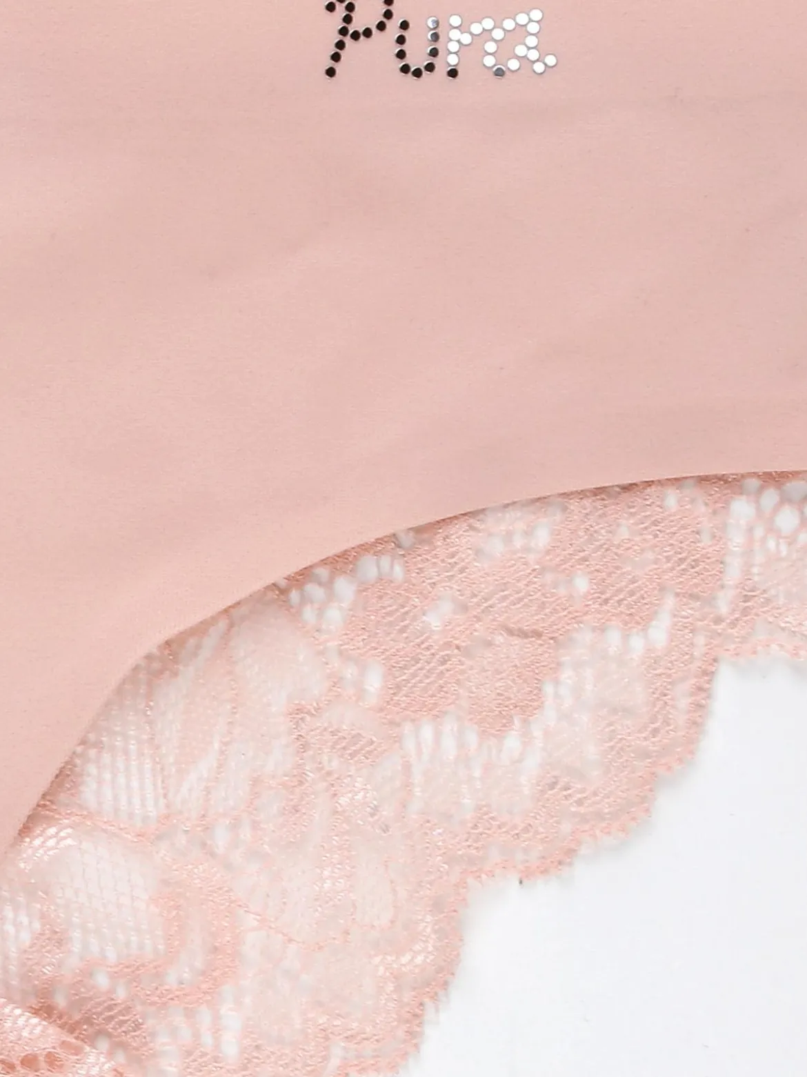 Pura Slip in microfibra con pizzo VERA