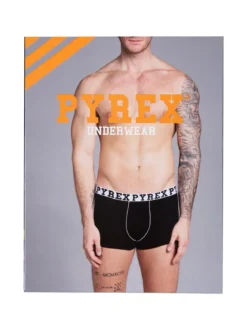 Pyrex Boxer uomo in cotone - nero