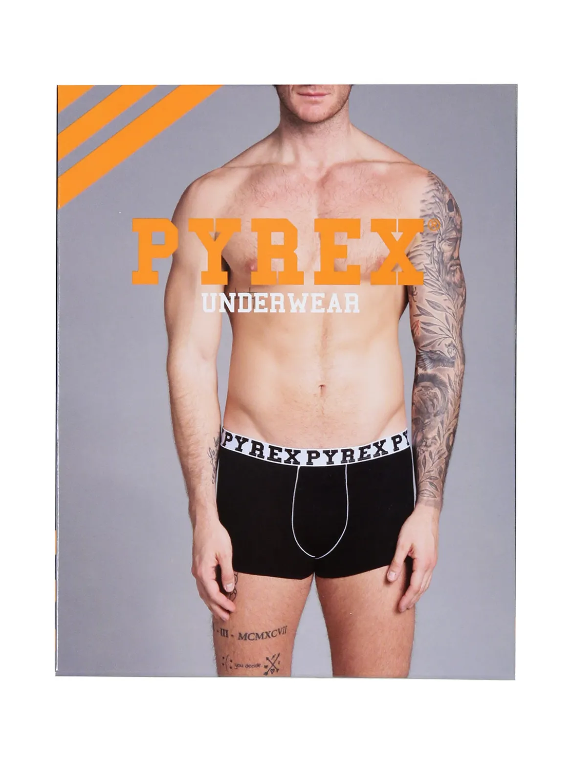 Pyrex Boxer uomo in cotone - nero