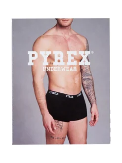 Pyrex Boxer uomo in cotone - nero