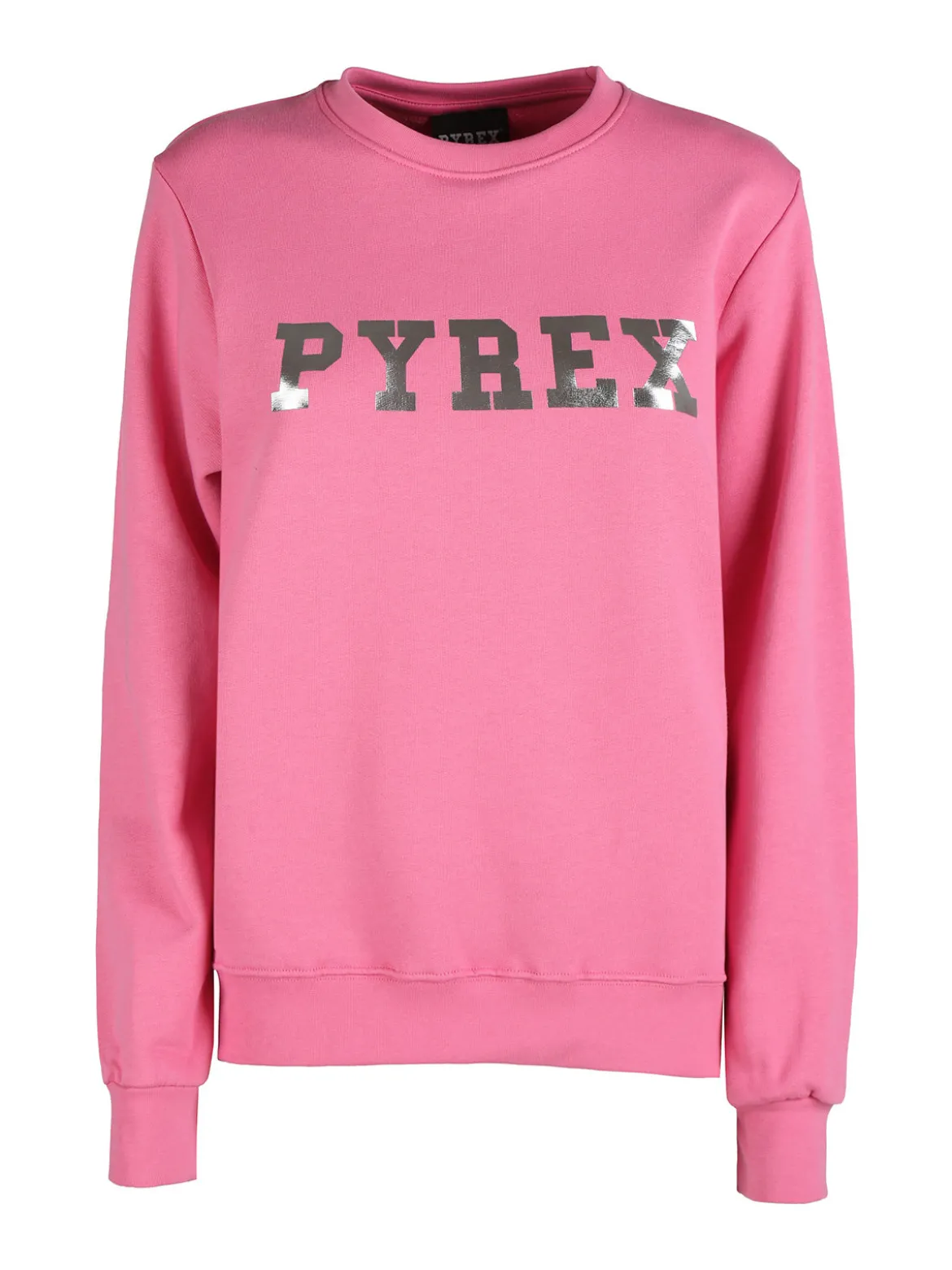 Pyrex Felpa donna girocollo con stampa logo