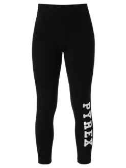 Pyrex Leggings sportivi da donna con logo- nero