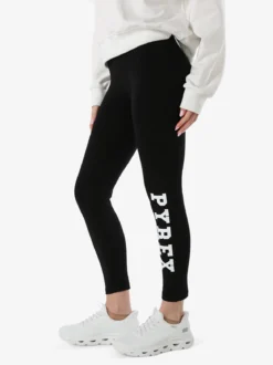 Pyrex Leggings sportivi da donna con logo- nero