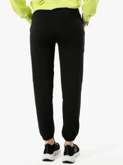 Pyrex Pantaloni sportivi da donna con logo in cotone - nero
