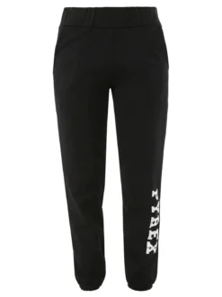 Pyrex Pantaloni sportivi da donna con logo in cotone - nero